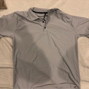 Kenneth Cole Light Gray Polo Shirt